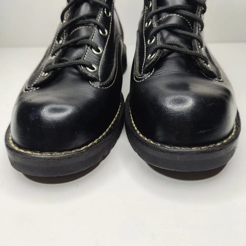 Danner Bull Run 105 Black Mountain Boots Size 10 EE Made In USA Vibram